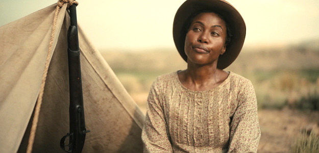 DeWanda Wise as Sarah Worthington, hoping help for her daughter can be found in Ross Corner in Killing Faith (2025)