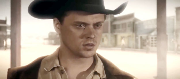 Drew Hirschboeck as Jack Wyatt, returning to the home where he grew up and his dad was sheirff in Jack Wyatt and the Gun from Hell (2021)