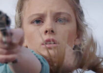 Brooklin Michelle as Star, using her shooting skill to help a doctor in trouble in Shooting Star (2022)