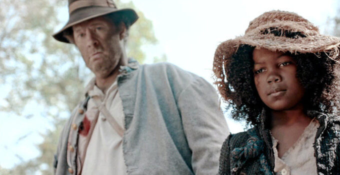 Shuler Hensley as Samuel Barnett and Christopher-Lawson Palmer as Jeremiah in Marbles and Bullets (2025)