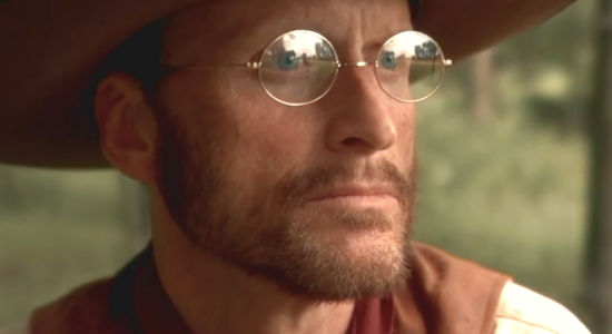 River Roubaix as Colt, trying to decide which trail to follow in First Seal Revelations (2025)