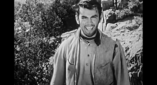 Sherwood Price as Ward Canepa, the sheriff's deputy who goes bad in Scorching Fury (1952)
