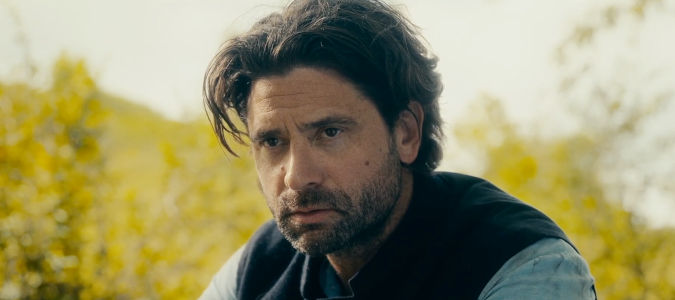 Nathan Todaro as Jason Collier, contemplating revenge on the man who killed his family in Valley of the Shadow (2026)